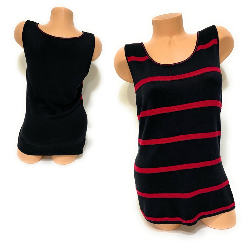 🌺 TAHARI Arthur S Levine Tank Silk Blend Knit